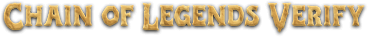 Chain of Legends Verify Agent